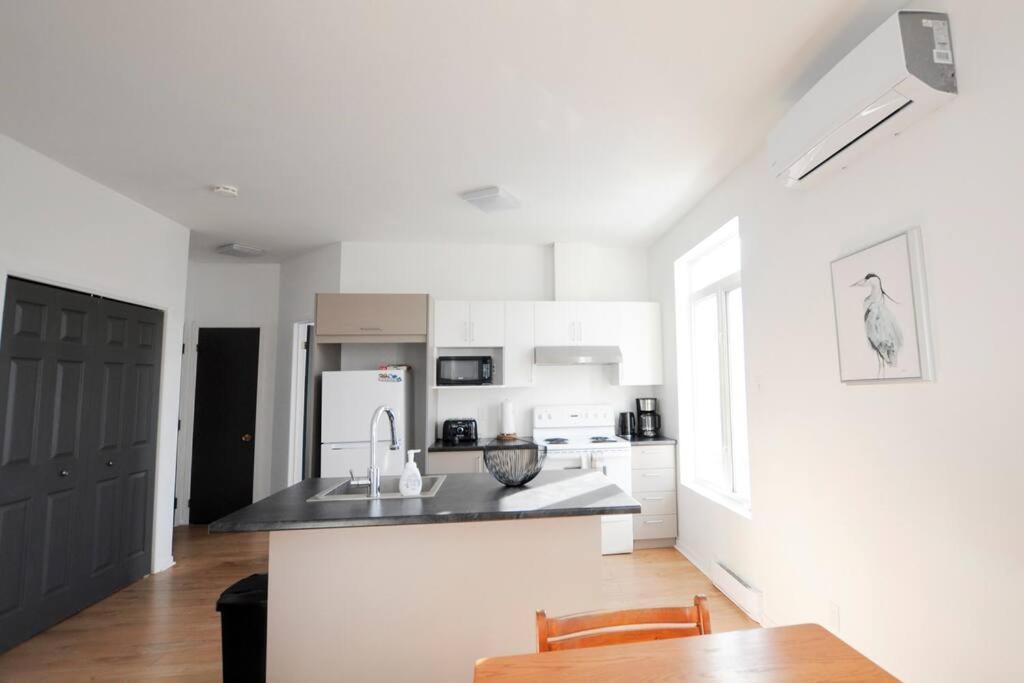 Ferienwohnung Le 1808 - Spacieux Avec Balcon - Nord De Quebec Exterior foto
