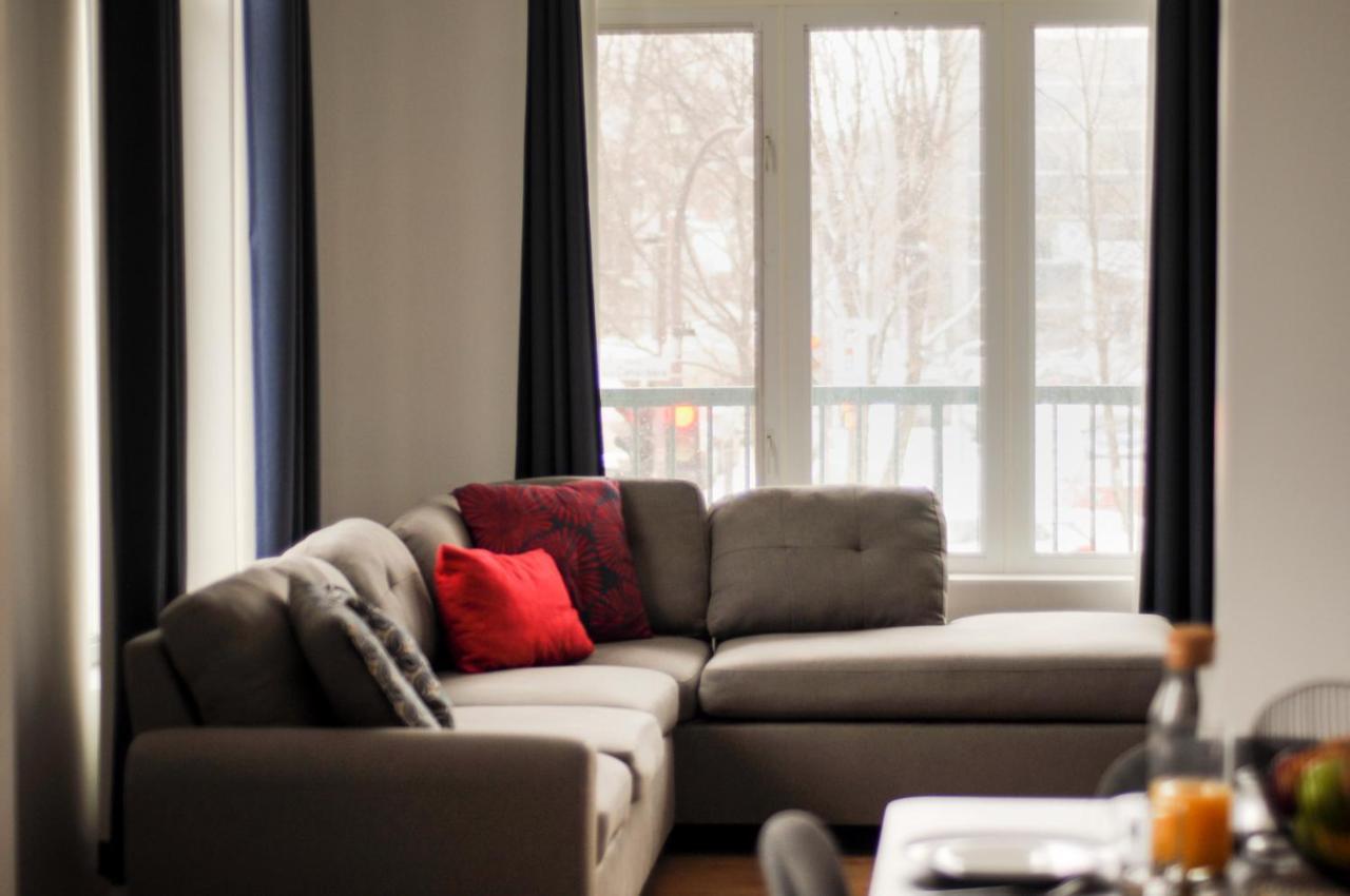 Ferienwohnung Le 1808 - Spacieux Avec Balcon - Nord De Quebec Exterior foto