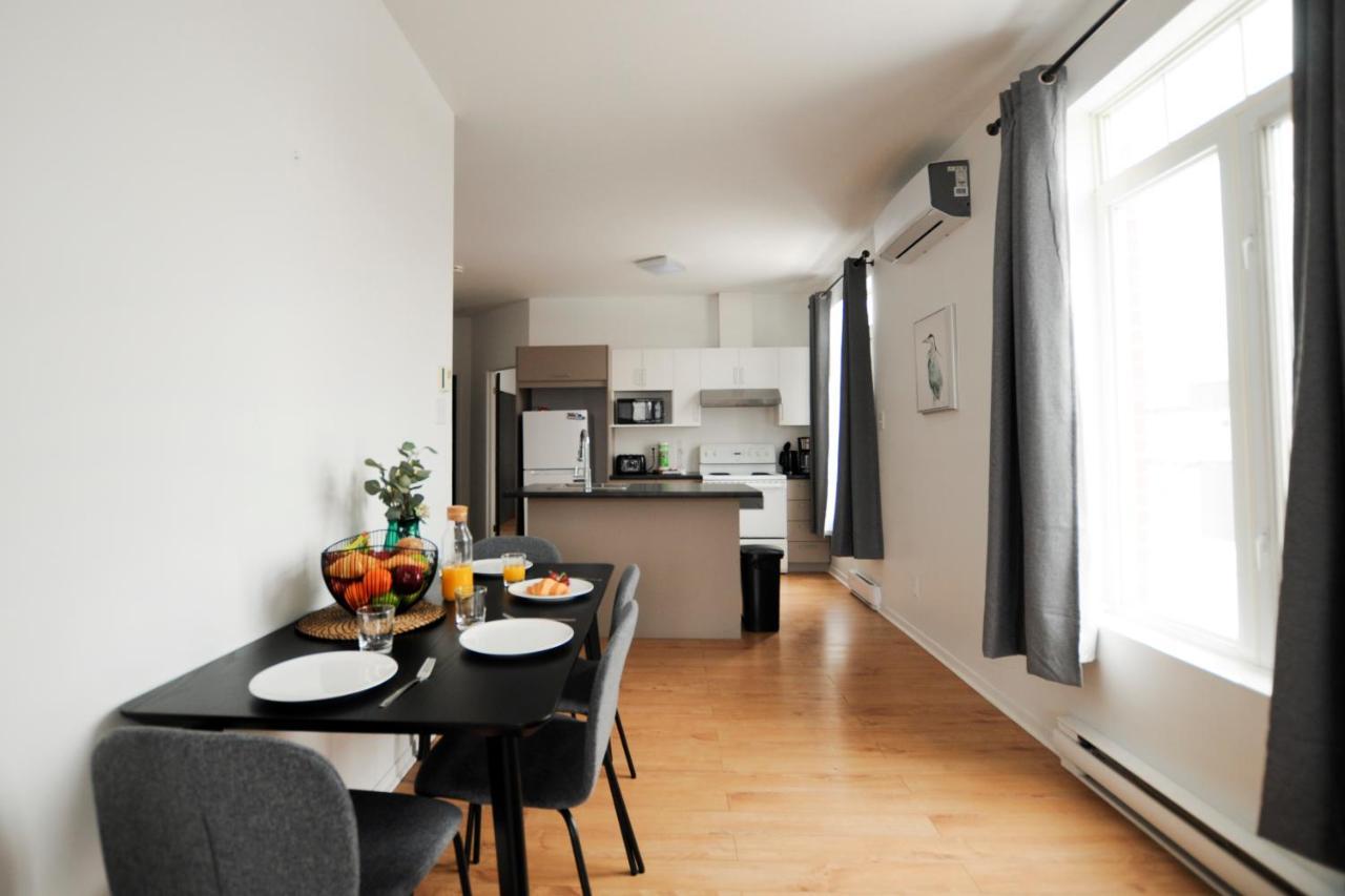 Ferienwohnung Le 1808 - Spacieux Avec Balcon - Nord De Quebec Exterior foto